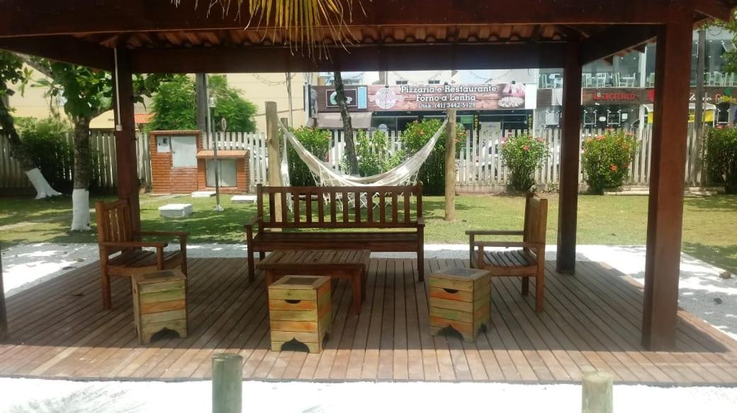 Apto Espetacular A 50 M Do Mar Em Condominio Com Piscinas Maravilhosas Guaratuba Esterno foto